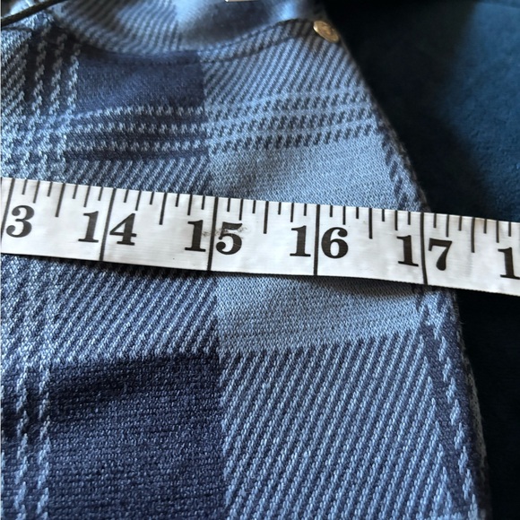 DG2 by Diane Gilman Blue Plaid Pants - Picture 7 of 9